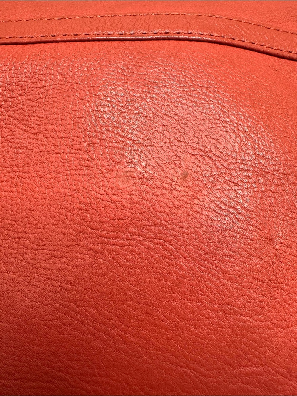 Rebecca Minkoff MAC Crossbody Bag Coral Leather Chain Strap Purse - Picture 8 of 8